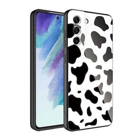 Zore Galaxy S21 FE Kamera Korumalı Desenli Sert Silikon Epoksi Kapak Kılıf