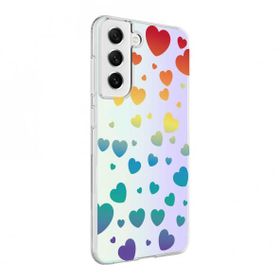 Zore Galaxy S21 FE M-Blue Desenli Kapak Kılıf