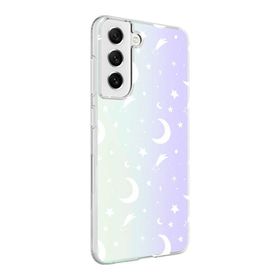 Zore Galaxy S21 FE M-Blue Desenli Kapak Kılıf