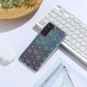 Zore Galaxy S21 FE Sidney Desenli Sert Kapak Kılıf