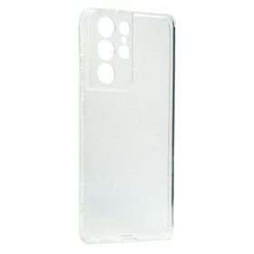Zore Galaxy S21 Ultra Kamera Korumalı Süper Silikon Cep Telefonu Kılıfı