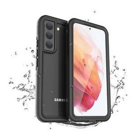 Zore Galaxy S22 1-1 Su Geçirmez Siyah Kılıf