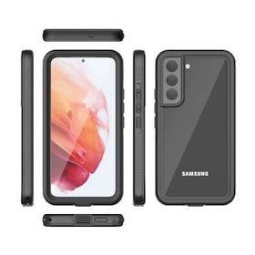 Zore Galaxy S22 Plus 1-1 Su Geçirmez Siyah Kılıf