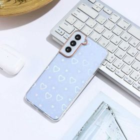 Zore Galaxy S22 Plus Sidney Desenli Sert Kapak Kılıf