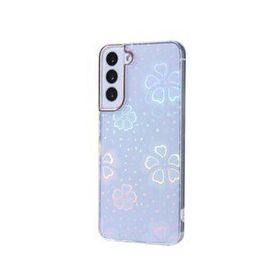 Zore Galaxy S22 Plus Sidney Desenli Sert Kapak Kılıf