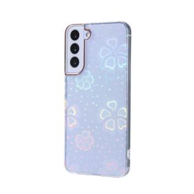 Zore Galaxy S22 Plus Sidney Desenli Sert Kapak Kılıf