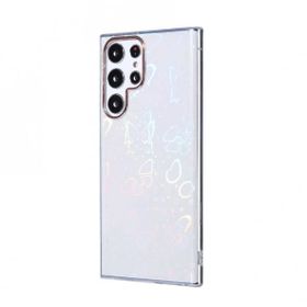 Zore Galaxy S22 Sidney Desenli Sert Kapak Kılıf