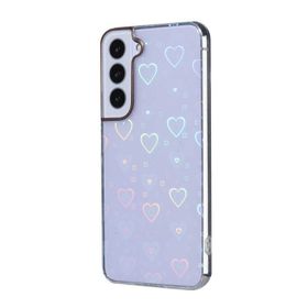 Zore Galaxy S22 Sidney Desenli Sert Kapak Kılıf