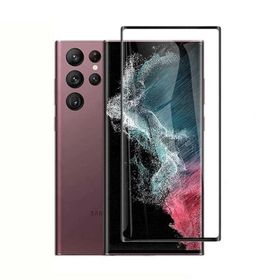 Zore Galaxy S22 Ultra Süper Pet Siyah Ekran Koruyucu Jelatin