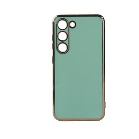 Zore Galaxy S23 Bark Kenarları Altın Renk Cep Telefonu Kılıfı