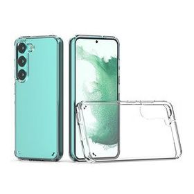 Zore Galaxy S23 Coss Şeffaf Sert Silikon Cep Telefonu Kılıfı