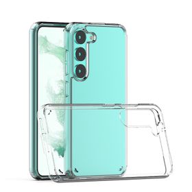Zore Galaxy S23 Coss Şeffaf Sert Silikon Cep Telefonu Kılıfı
