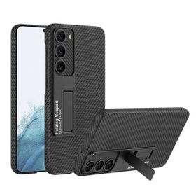 Zore Galaxy S23 Kıpta Standlı Kırmızı Cep Telefonu Kılıfı