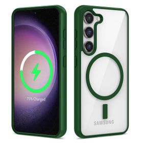 Zore Galaxy S23 Magsafe Wireless Şarj Özellikli Silikon Ege Cep Telefonu Kılıfı
