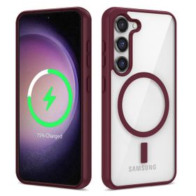 Zore Galaxy S23 Magsafe Wireless Şarj Özellikli Silikon Ege Cep Telefonu Kılıfı