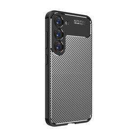 Zore Galaxy S23 Negro Karbon Tasarım Silikon Cep Telefonu Kılıfı