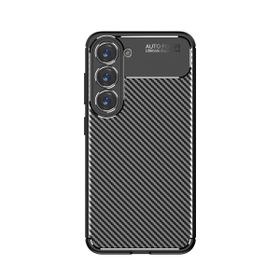 Zore Galaxy S23 Negro Karbon Tasarım Silikon Cep Telefonu Kılıfı