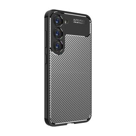 Zore Galaxy S23 Negro Karbon Tasarım Silikon Cep Telefonu Kılıfı