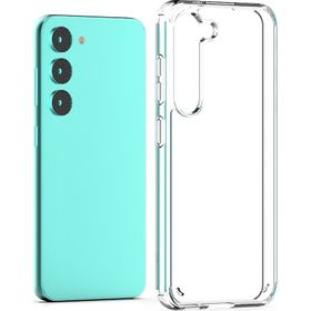 Zore Galaxy S23 Plus Coss Şeffaf Sert Silikon Cep Telefonu Kılıfı
