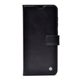 Zore Galaxy S23 Plus Kar Deluxe Kartvizitli Cüzdan Siyah Kılıf
