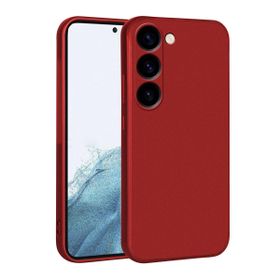 Zore Galaxy S23 Plus Krem Premier Silikon Cep Telefonu Kılıfı