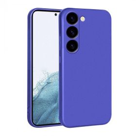 Zore Galaxy S23 Plus Krem Premier Silikon Cep Telefonu Kılıfı
