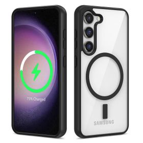 Zore Galaxy S23 Plus Magsafe Wireless Şarj Özellikli Silikon Ege Cep Telefonu Kılıfı