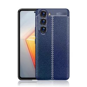 Zore Galaxy S23 Plus Niss Deri Desenli Silikon Cep Telefonu Kılıfı