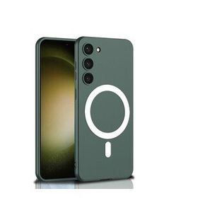 Zore Galaxy S23 Plus Wireless Şarj Özellikli Kıpta Magsafe Silikon Cep Telefonu Kılıfı