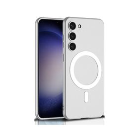 Zore Galaxy S23 Plus Wireless Şarj Özellikli Kıpta Magsafe Silikon Cep Telefonu Kılıfı