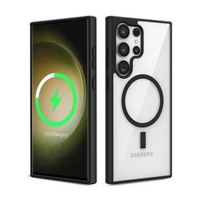 Zore Galaxy S23 Ultra Magsafe Wireless Şarj Özellikli Silikon Ege Cep Telefonu Kılıfı