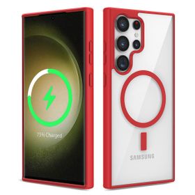 Zore Galaxy S23 Ultra Magsafe Wireless Şarj Özellikli Silikon Ege Cep Telefonu Kılıfı