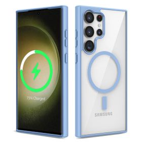 Zore Galaxy S23 Ultra Magsafe Wireless Şarj Özellikli Silikon Ege Cep Telefonu Kılıfı