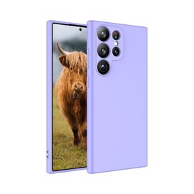 Zore Galaxy S23 Ultra Mara Lansman İç Yüzeyi Kadife Cep Telefonu Kılıfı