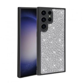 Zore Galaxy S23 Ultra Parlak Taşlı Tasarım Ston Cep Telefonu Kılıfı
