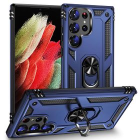 Zore Galaxy S23 Ultra Vega Yüzüklü Standlı Zırh Cep Telefonu Kılıfı