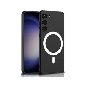 Zore Galaxy S23 Wireless Şarj Özellikli Kıpta Magsafe Silikon Cep Telefonu Kılıfı