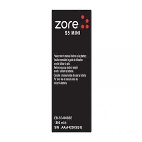 Zore Galaxy S5 Mini A Kalite Uyumlu Batarya