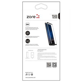 Zore Galaxy S8 Plus 3D Short Glass Ekran Koruyucu