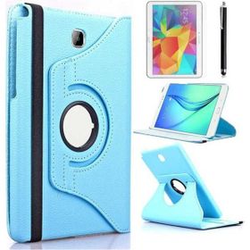 Zore Galaxy Tab A T580 10.1 Dönebilen Standlı - Mavi Kılıf