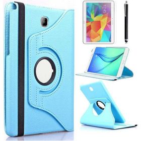 Zore Galaxy Tab A T580 10.1 Dönebilen Standlı - Mavi Kılıf