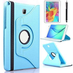 Zore Galaxy Tab A T580 10.1 Dönebilen Standlı - Mavi Kılıf
