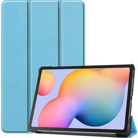 Zore Galaxy Tab A7 Lite T225 Smart Cover Standlı 1-1 - Mavi Kılıf