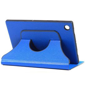 Zore Galaxy Tab A8 10.5 SM-X200 2021 Fest Dönebilen Standlı - Mavi Kılıf