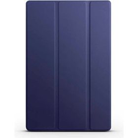 Zore Galaxy Tab A8 10.5 SM-X200 2021 Smart Cover Standlı 1-1 - Lacivert Kılıf