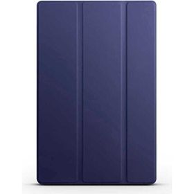 Zore Galaxy Tab A8 10.5 SM-X200 2021 Smart Cover Standlı 1-1 - Lacivert Kılıf