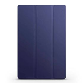 Zore Galaxy Tab A8 10.5 SM-X200 2021 Smart Cover Standlı 1-1 - Lacivert Kılıf