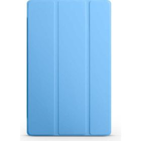 Zore Galaxy Tab A8 10.5 SM-X200 2021 Smart Cover Standlı 1-1 - Mavi Kılıf