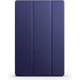 Zore Galaxy Tab A8 10.5 SM-X200 2021 Smart Cover Standlı 1-1 - Mavi Kılıf