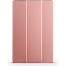 Zore Galaxy Tab A8 10.5 SM-X200 2021 Smart Cover Standlı 1-1 - Rose Gold Kılıf
